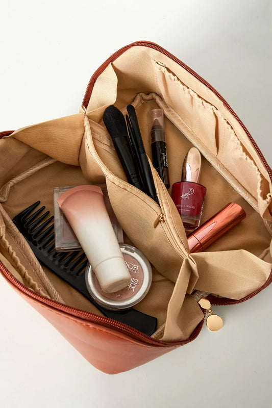 Blazino's™ Luxe Make-up Tas voor Vrouwen - Groot en Handig!